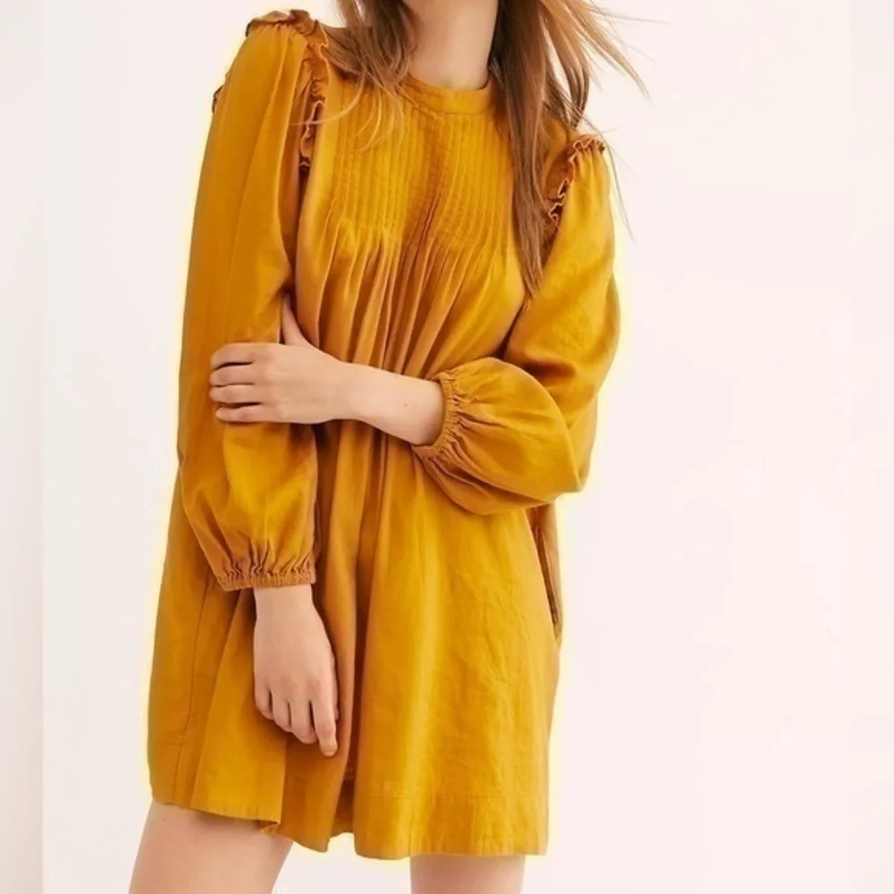Free People Golden Tunic NWOT